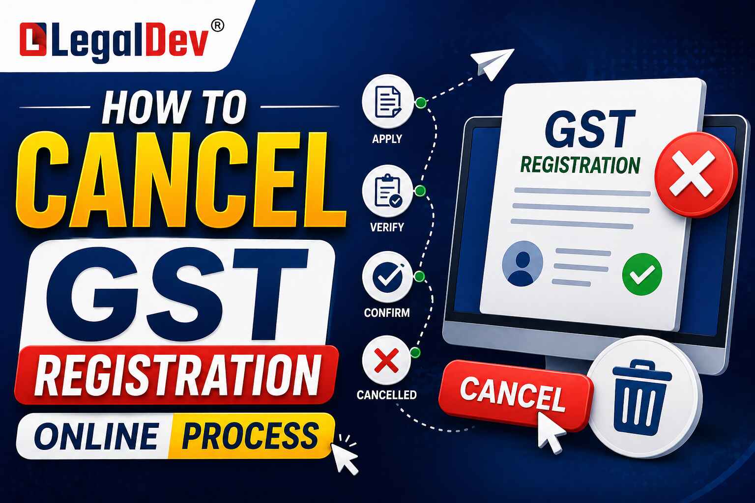 How to Cancel GST Registration